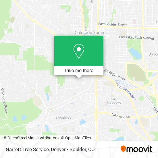Garrett Tree Service map