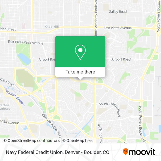 Navy Federal Credit Union map
