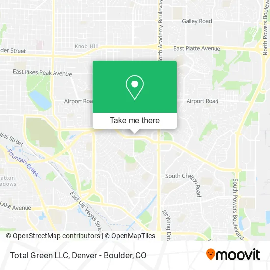 Mapa de Total Green LLC