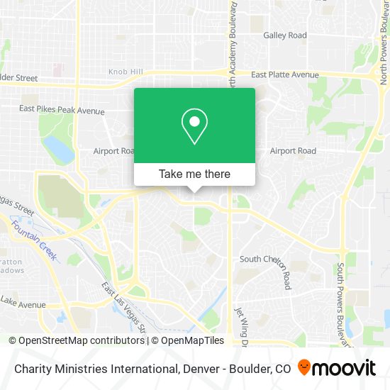Charity Ministries International map