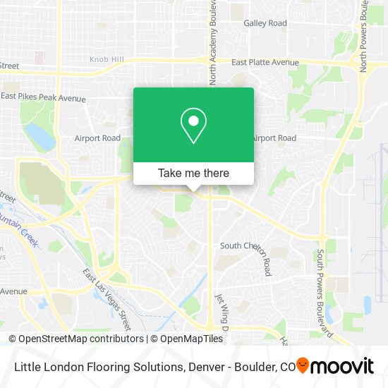 Little London Flooring Solutions map
