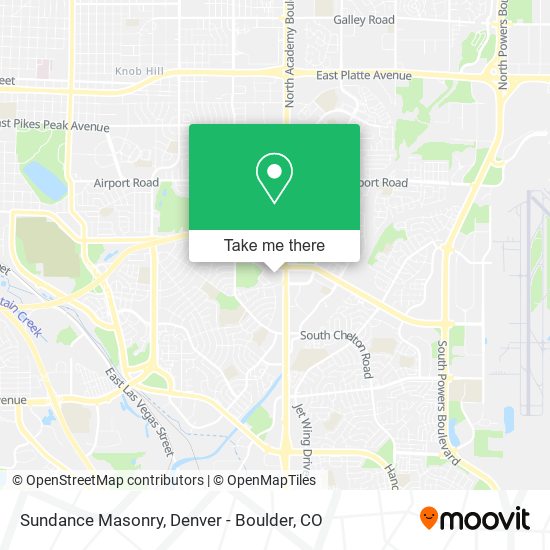 Sundance Masonry map