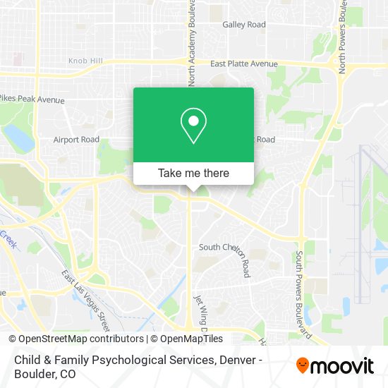 Mapa de Child & Family Psychological Services