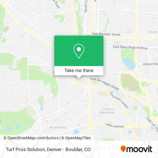 Turf Pros Solution map