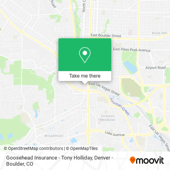 Goosehead Insurance - Tony Holliday map
