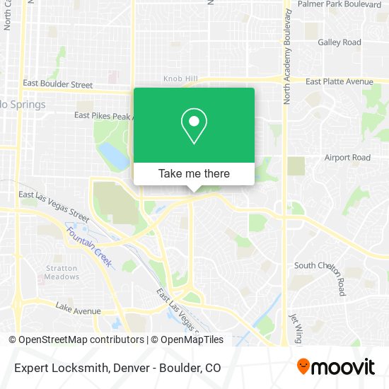 Expert Locksmith map