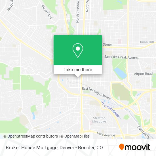 Broker House Mortgage map