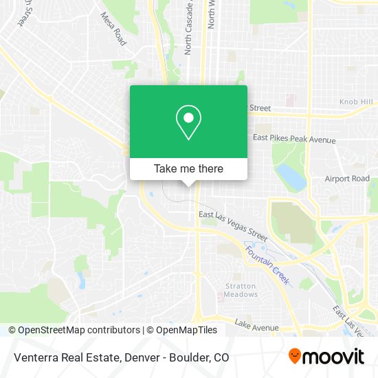 Mapa de Venterra Real Estate