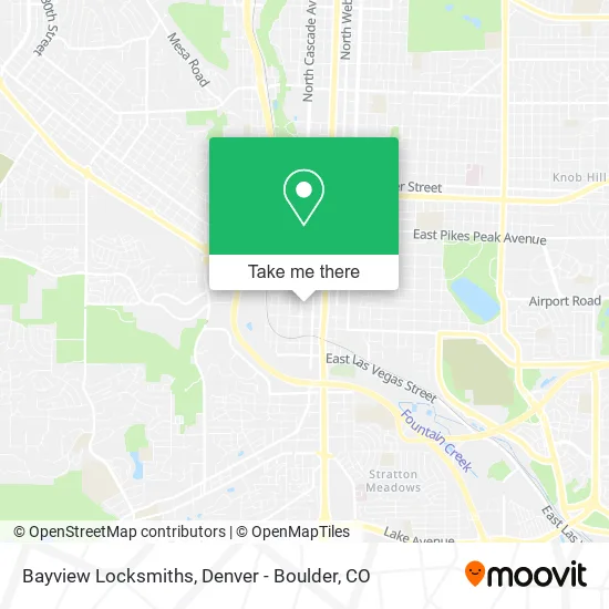 Bayview Locksmiths map