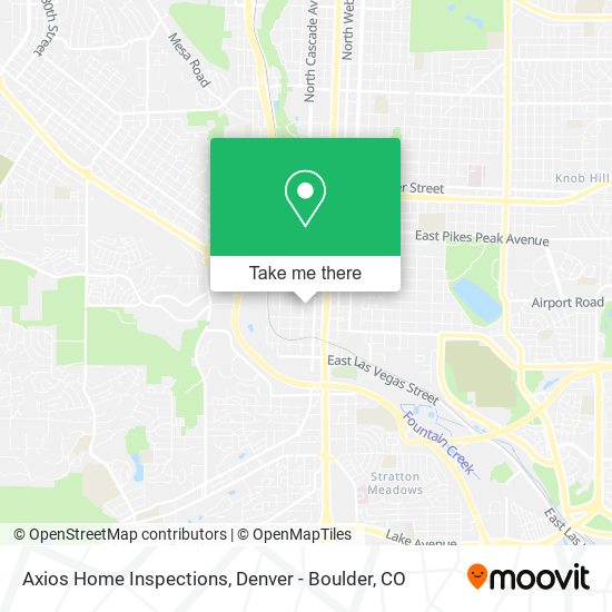 Mapa de Axios Home Inspections