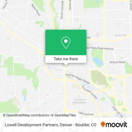 Lowell Development Partners map