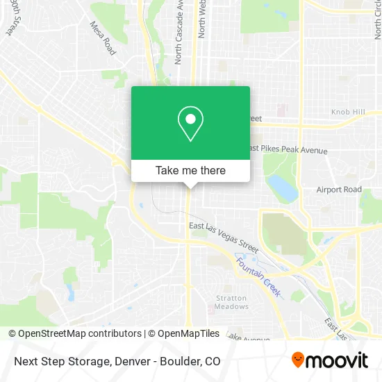 Next Step Storage map