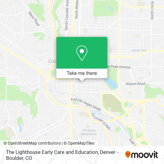 Mapa de The Lighthouse Early Care and Education