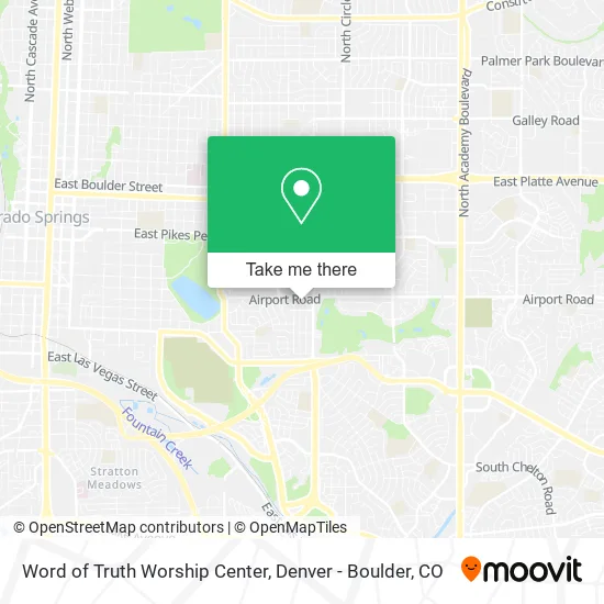 Word of Truth Worship Center map