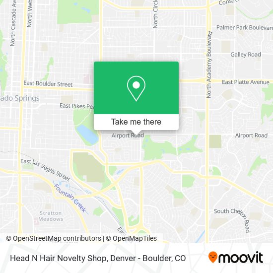 Head N Hair Novelty Shop map