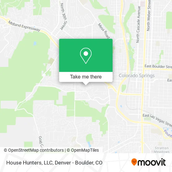 House Hunters, LLC map