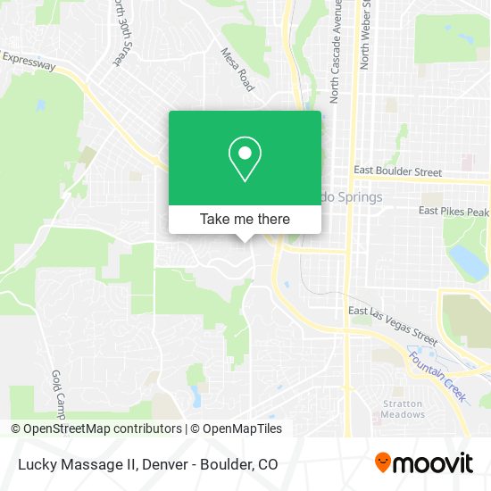 Lucky Massage II map