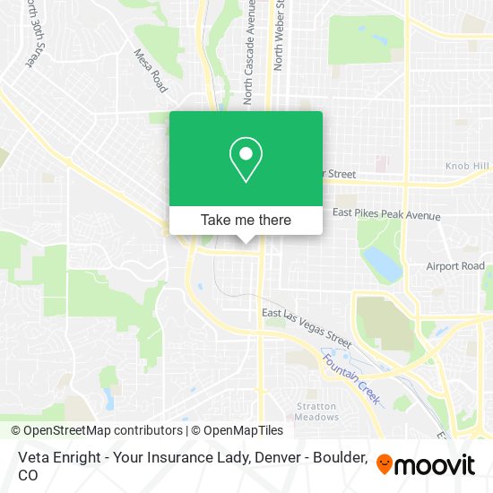 Mapa de Veta Enright - Your Insurance Lady