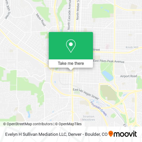 Evelyn H Sullivan Mediation LLC map