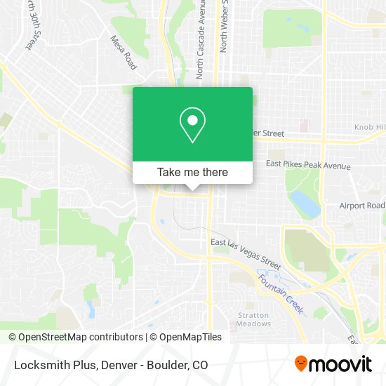 Locksmith Plus map