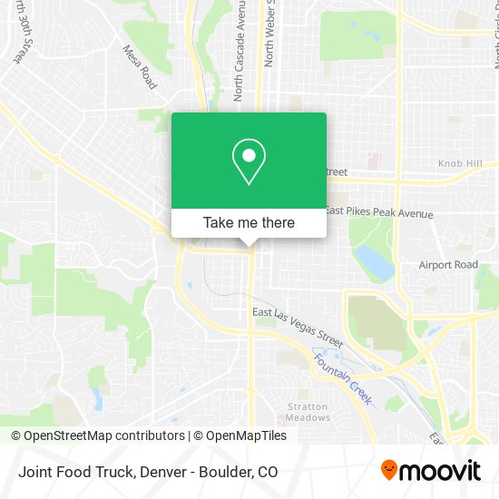 Joint Food Truck map