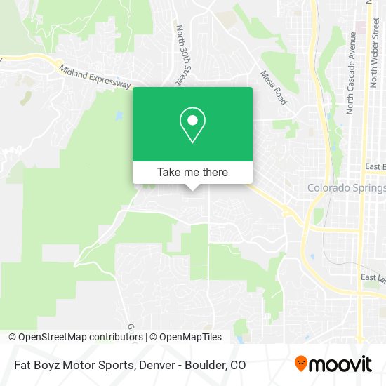 Fat Boyz Motor Sports map