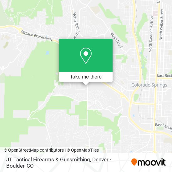 Mapa de JT Tactical Firearms & Gunsmithing