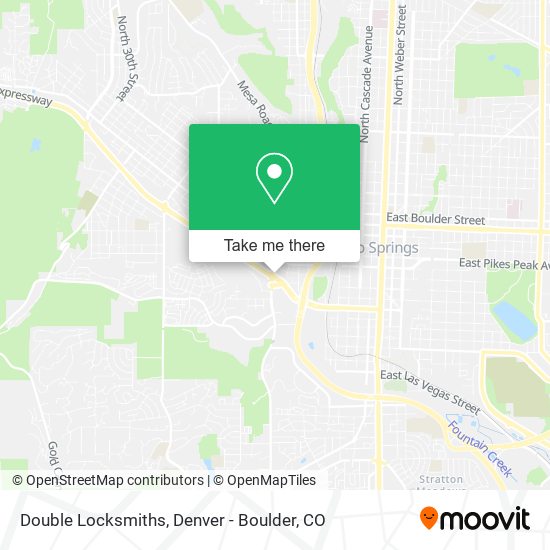 Double Locksmiths map