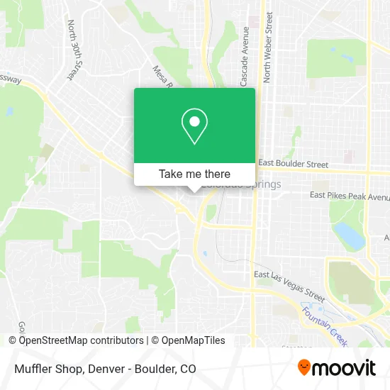 Muffler Shop map