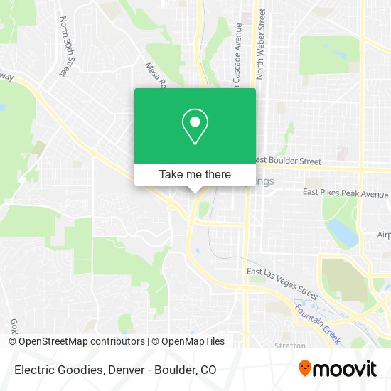 Electric Goodies map