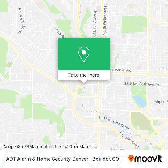 ADT Alarm & Home Security map