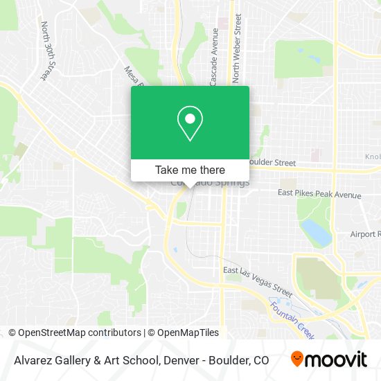 Mapa de Alvarez Gallery & Art School