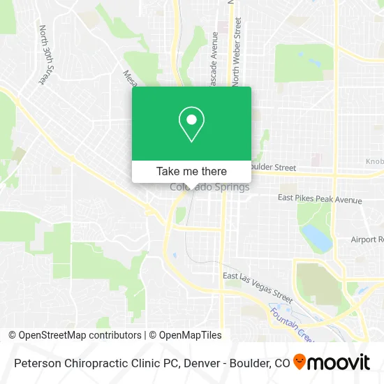 Peterson Chiropractic Clinic PC map