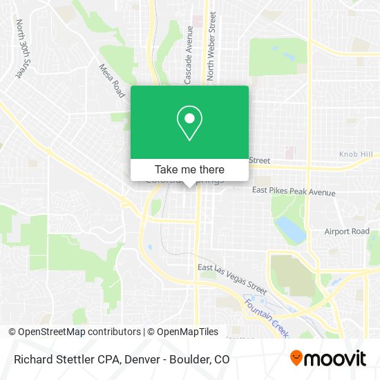 Richard Stettler CPA map