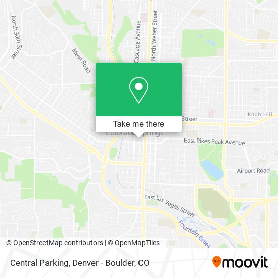 Mapa de Central Parking