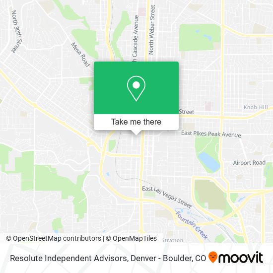 Resolute Independent Advisors map