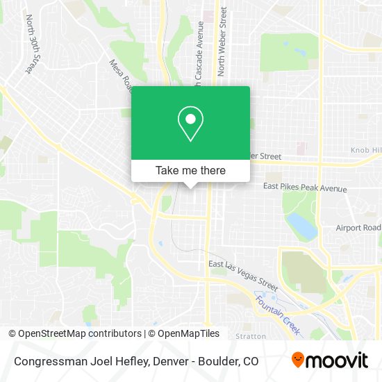Congressman Joel Hefley map