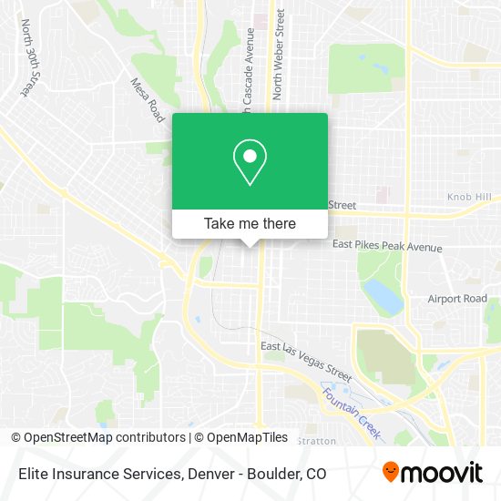 Elite Insurance Services map