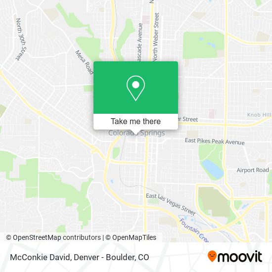 Mapa de McConkie David