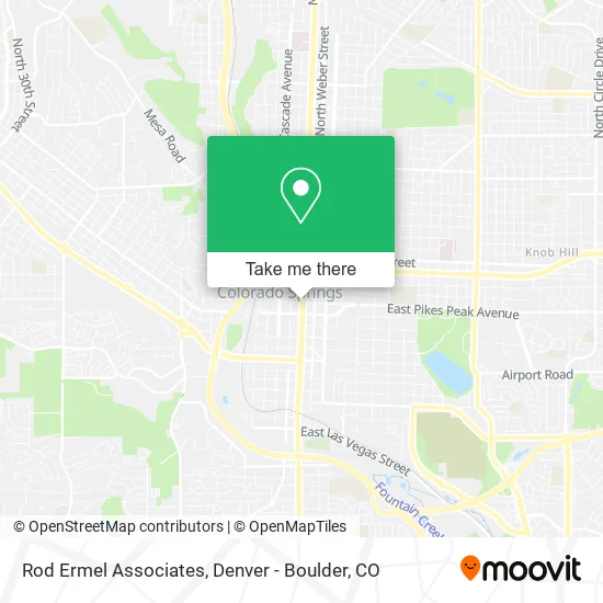 Rod Ermel Associates map