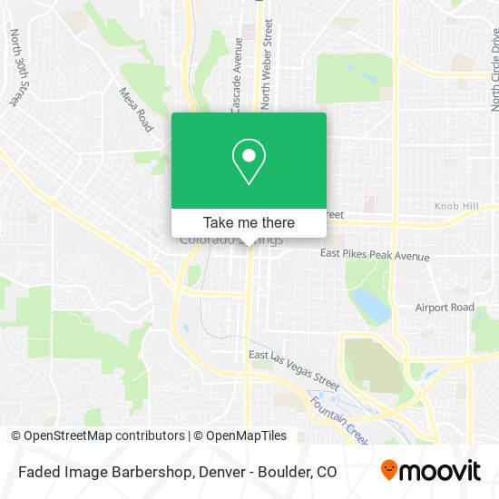 Faded Image Barbershop map