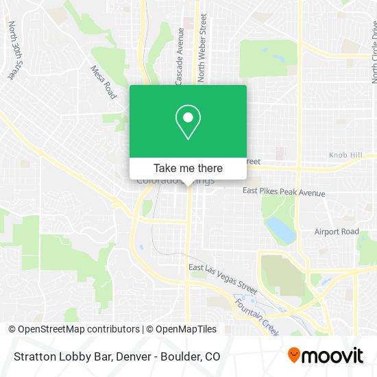Stratton Lobby Bar map