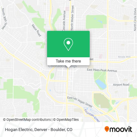 Hogan Electric map