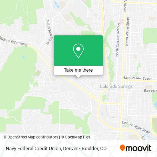 Navy Federal Credit Union map