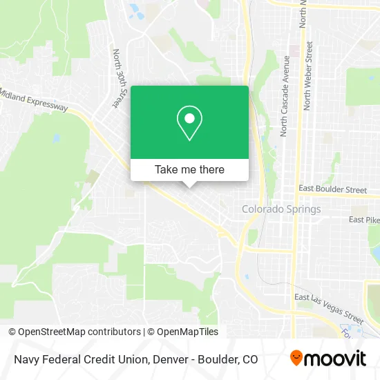 Navy Federal Credit Union map