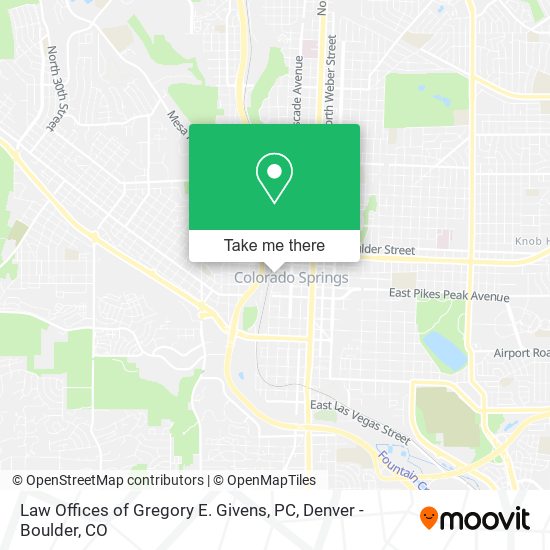 Law Offices of Gregory E. Givens, PC map