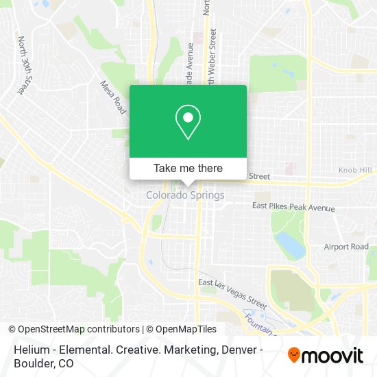 Mapa de Helium - Elemental. Creative. Marketing