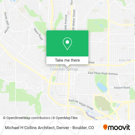 Michael H Collins Architect map
