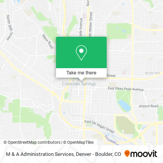 M & A Administration Services map