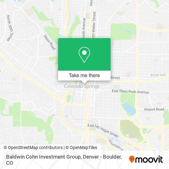 Mapa de Baldwin Cohn Investment Group